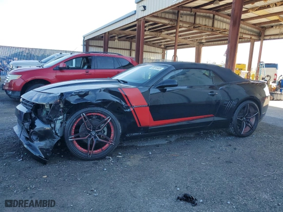 2015 Chevrolet Camaro LT with VIN 2G1FD3D31F9151229, listed as a Copart auction lot 50816405 with 85,187 mi miles and Salvage Title. Bid and sale history available at carsss.com. Image 1.