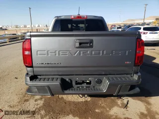2022 Chevrolet Colorado 2WD LT with VIN 1GCGSCEN6N1227709, listed as a Copart auction lot 47076305 with 50,938 mi miles and Salvage Title. Bid and sale history available at carsss.com. Image 6.