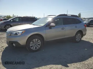 2015 Subaru Outback Premium with VIN 4S4BSADC4F3213176, listed as a Copart auction lot 56256825 with 100,841 mi miles and Salvage title. Bid and sale history available at DreamBid. Image 1.