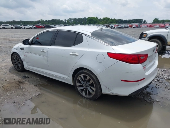 2015 Kia Optima SX with VIN 5XXGR4A77FG444488, listed as a IAAI auction lot 42284483 with 119,359 mi miles and . Bid and sale history available at DreamBid. Image 3.