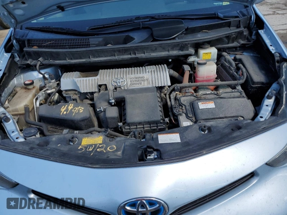 2015 Toyota Prius Two z VIN JTDZN3EU8FJ022479, wystawiony jako Copart lot #50857564 z przebiegiem 238 224 mil mil oraz Czysty tytuł • Clean title. Historia ofert i sprzedaży dostępna na DreamBid. Obrazek 11.