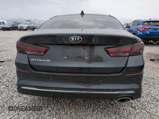 2019 Kia Optima LX z VIN 5XXGT4L31KG320187, wystawiony jako Copart lot #50750805 z przebiegiem Nie podano mil oraz Szkoda całkowita • Salvage title. Historia ofert i sprzedaży dostępna na DreamBid. Obrazek 6.