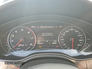 2018 Audi RS 7 Prestige с VIN WUAWAAFC7JN900206, выставлен на аукционе Copart как лот 59469045 с пробегом 93 026 миль миль и Списание • Salvage title. История ставок и продаж доступна на DreamBid. Изображение 9.