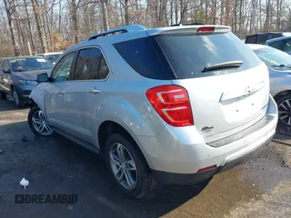 2016 Chevrolet Equinox LTZ with VIN 2GNFLGEK5G6197177, listed as a IAAI auction lot 41468464 with 56,680 mi miles. Bid and sale history available at carsss.com. Image 3.