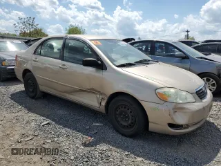 2005 Toyota Corolla CE with VIN 2T1BR30E75C477744, listed as a Copart auction lot 55444585 with Not provided miles and Salvage title. Bid and sale history available at DreamBid. Image 4.