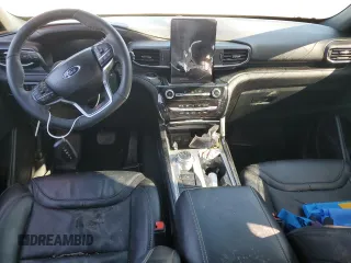 2023 Ford Explorer ST with VIN 1FM5K8GC4PGB32965, listed as a Copart auction lot 47314825 with 0 mi miles and Salvage Title. Bid and sale history available at carsss.com. Image 8.
