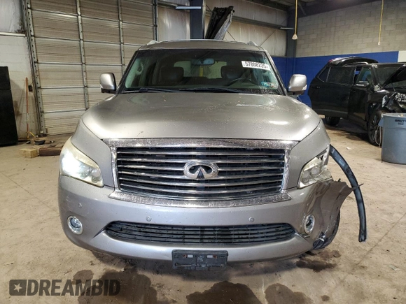 2014 Infiniti QX80 z VIN JN8AZ2NEXE9061907, wystawiony jako Copart lot #57808235 z przebiegiem 146 895 mil mil oraz Szkoda całkowita • Salvage title. Historia ofert i sprzedaży dostępna na DreamBid. Obrazek 5.