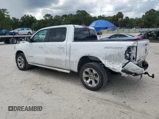 2023 Ram 1500 Big Horn with VIN 1C6RRFFG1PN526064, listed as a Copart auction lot 59071885 with 24,440 mi miles and Non repairable. Bid and sale history available at DreamBid. Image 2.
