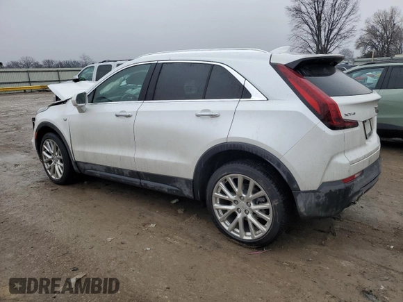 2021 Cadillac XT4 FWD Luxury z VIN 1GYAZAR48MF018135, wystawiony jako Copart lot #43023665 z przebiegiem 54 271 mil mil oraz Szkoda całkowita • Salvage title. Historia ofert i sprzedaży dostępna na DreamBid. Obrazek 2.