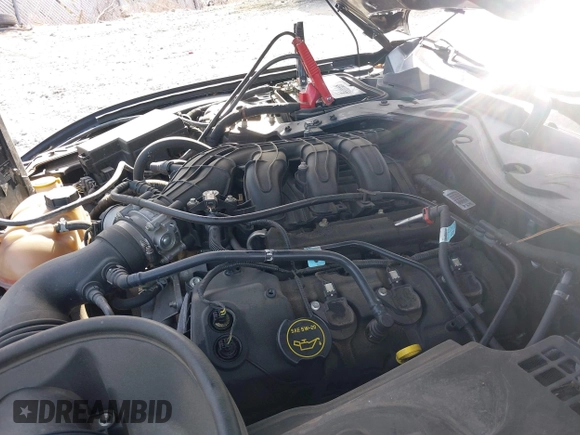 2017 Ford Mustang V6 with VIN 1FA6P8AMXH5342548, listed as a IAAI auction lot 41889214 with 89,960 mi miles and . Bid and sale history available at carsss.com. Image 10.