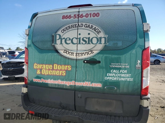 2019 Ford Transit Cargo with VIN 1FTYE1YG5KKA00286, listed as a Copart auction lot 74486154 with Not Provided miles and Salvage Title. Bid and sale history available at DreamBid. Image 6.