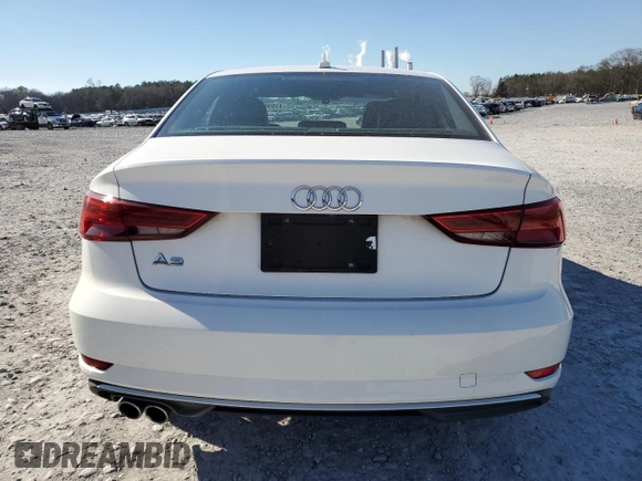 2017 Audi A3 Sedan Premium with VIN WAUAUGFFXH1037802, listed as a Copart auction lot 41999444 with 123,668 mi miles. Bid and sale history available at carsss.com. Image 6.