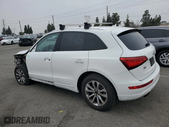 2015 Audi Q5 Premium with VIN WA1CFAFPXFA065733, listed as a Copart auction lot 59793155 with 133,803 mi miles and Salvage title. Bid and sale history available at DreamBid. Image 2.