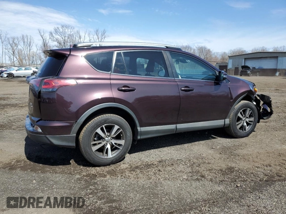 2018 Toyota RAV4 XLE with VIN 2T3RFREVXJW841741, listed as a Copart auction lot 51378385 with 114,842 mi miles and Salvage Title. Bid and sale history available at carsss.com. Image 3.