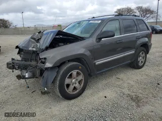 2006 Jeep Grand Cherokee Limited with VIN 1J4HS58256C309545, listed as a Copart auction lot 51093705 with 91,195 mi miles and Salvage Title. Bid and sale history available at carsss.com. Image 1.