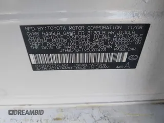 2009 Lexus LS 460 z VIN JTHBL46F195087473, wystawiony jako IAAI lot #42107317 z przebiegiem 183 264 mil mil oraz . Historia ofert i sprzedaży dostępna na DreamBid. Obrazek 9.