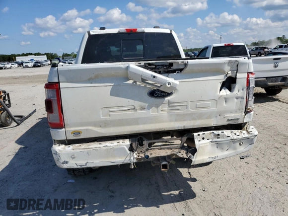 2022 Ford F-150 XL with VIN 1FTFW1E89NFC11943, listed as a Copart auction lot 63868885 with Not provided miles and Non repairable. Bid and sale history available at DreamBid. Image 6.