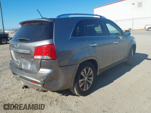2012 Kia Sorento SX with VIN 5XYKW4A25CG196627, listed as a IAAI auction lot 41717846 with 219,194 mi miles. Bid and sale history available at carsss.com. Image 4.