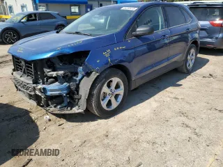 2020 Ford Edge SE z VIN 2FMPK3G9XLBB16013, wystawiony jako Copart lot #64233415 z przebiegiem 65 374 mil mil oraz Szkoda całkowita • Salvage title. Historia ofert i sprzedaży dostępna na DreamBid. Obrazek 1.