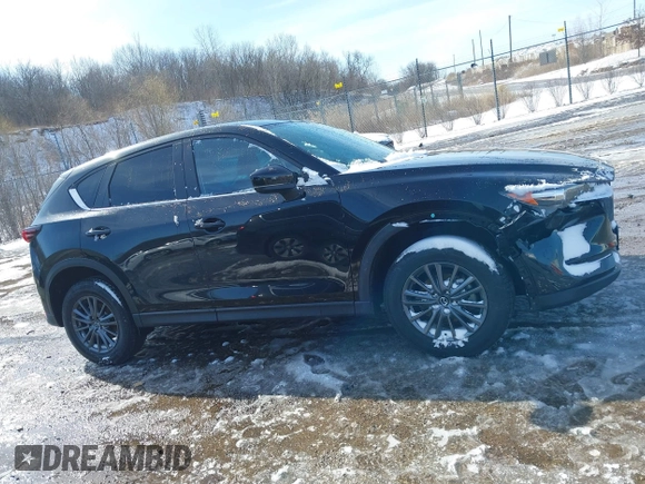 2020 Mazda CX-5 Touring with VIN JM3KFBCM5L0866189, listed as a IAAI auction lot 41829901 with 31,627 mi miles. Bid and sale history available at carsss.com. Image 13.