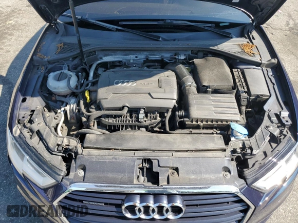 2017 Audi A3 Premium with VIN WAUB8GFF3H1071637, listed as a Copart auction lot 60735844 with 116,125 mi miles and Salvage Title. Bid and sale history available at DreamBid. Image 11.