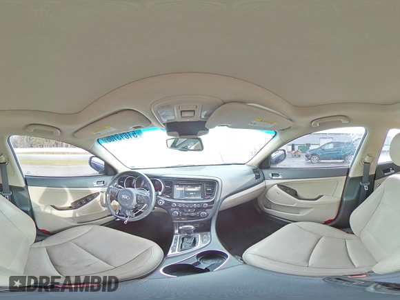 2015 Kia Optima EX z VIN 5XXGN4A7XFG358166, wystawiony jako Copart lot #51613105 z przebiegiem 129 135 mil mil oraz Szkoda całkowita • Salvage title. Historia ofert i sprzedaży dostępna na DreamBid. Obrazek 12.