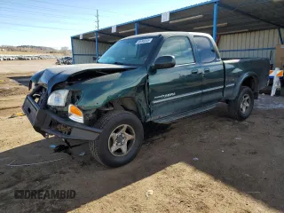2000 Toyota Tundra Limited with VIN 5TBBT4818YS063580, listed as a Copart auction lot 89098345 with 210,729 mi miles and Salvage Title. Bid and sale history available at DreamBid. Image 1.