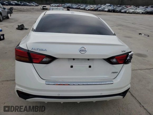 2022 Nissan Altima SV with VIN 1N4BL4DW6NN387840, listed as a Copart auction lot 48819485 with 41,033 mi miles and Salvage Title. Bid and sale history available at DreamBid. Image 6.