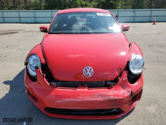 2019 Volkswagen Beetle S with VIN 3VWFD7AT8KM710065, listed as a Copart auction lot 70146004 with 20,774 mi miles and Salvage Title. Bid and sale history available at carsss.com. Image 5.