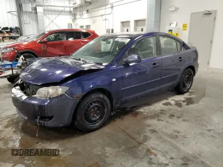 2005 Mazda 3 i with VIN JM1BK12F451224352, listed as a Copart auction lot 44708585 with 156,698 mi miles and Salvage Title. Bid and sale history available at DreamBid. Image 1.
