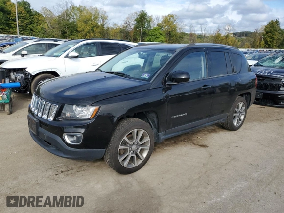 2015 Jeep Compass Limited with VIN 1C4NJDCB2FD292064, listed as a Copart auction lot 72728374 with 69,538 mi miles and Salvage Title. Bid and sale history available at carsss.com. Image 1.