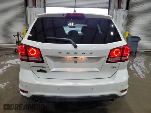 2016 Dodge Journey R/T with VIN 3C4PDCEG0GT127791, listed as a Copart auction lot 49682995 with 52,025 mi miles and Salvage Title. Bid and sale history available at carsss.com. Image 6.