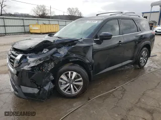 2024 Nissan Pathfinder SL with VIN 5N1DR3CA6RC251898, listed as a Copart auction lot 43704265 with 19,683 mi miles and Salvage Title. Bid and sale history available at carsss.com. Image 1.