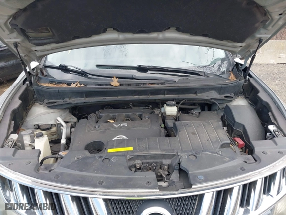 2009 Nissan Murano SL with VIN JN8AZ18W69W210951, listed as a IAAI auction lot 41834652 with 137,389 mi miles. Bid and sale history available at carsss.com. Image 10.