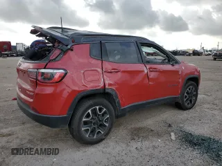 2020 Jeep Compass Trailhawk with VIN 3C4NJDDB7LT214691, listed as a Copart auction lot 55419415 with Not provided miles and Non repairable. Bid and sale history available at DreamBid. Image 3.