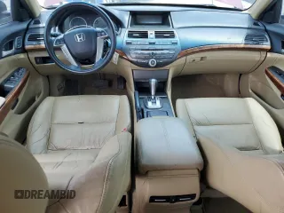 2011 Honda Accord EX-L with VIN 1HGCP3F86BA013180, listed as a Copart auction lot 64095235 with 124,742 mi miles and Salvage title. Bid and sale history available at DreamBid. Image 8.
