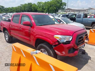 2020 Toyota Tacoma SR5 with VIN 3TMCZ5AN9LM321840, listed as a IAAI auction lot 42561744 with 64,924 mi miles and . Bid and sale history available at DreamBid. Image 1.