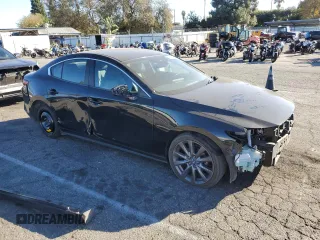 2019 Mazda 3 Preferred with VIN 3MZBPADL3KM108737, listed as a Copart auction lot 86722354 with 49,853 mi miles and Salvage Title. Bid and sale history available at DreamBid. Image 4.