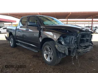 2017 Ram 1500 Express with VIN 3C6RR7KT0HG574965, listed as a IAAI auction lot 42146129 with 87,359 mi miles and . Bid and sale history available at DreamBid. Image 1.