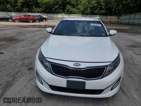 2015 Kia Optima LX with VIN 5XXGM4A79FG460934, listed as a Copart auction lot 65292855 with 153,509 mi miles and Clean title. Bid and sale history available at DreamBid. Image 5.