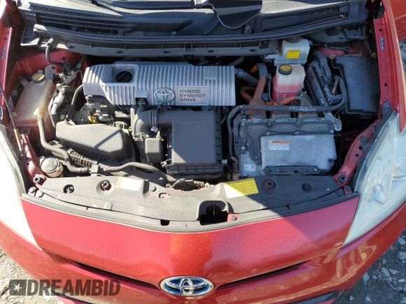 2012 Toyota Prius One with VIN JTDKN3DU5C1560314, listed as a Copart auction lot 49600765 with 114,923 mi miles and Salvage Title. Bid and sale history available at carsss.com. Image 12.