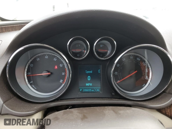 2012 Buick Regal Turbo Premium 3 with VIN 2G4GU5GV1C9180113, listed as a Copart auction lot 41880615 with 96,835 mi miles and Salvage title. Bid and sale history available at DreamBid. Image 9.