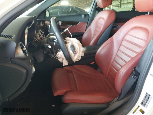 2018 Mercedes-Benz C-Class C 300 with VIN WDDWF4JB1JR397558, listed as a Copart auction lot 52547895 with 46,339 mi miles and Salvage Title. Bid and sale history available at carsss.com. Image 7.