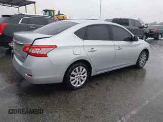 2014 Nissan Sentra S with VIN 3N1AB7AP0EY242497, listed as a IAAI auction lot 41573653 with 89,500 mi miles and . Bid and sale history available at DreamBid. Image 4.
