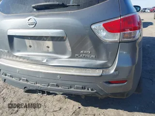 2015 Nissan Pathfinder SL with VIN 5N1AR2MM2FC668260, listed as a IAAI auction lot 41666222 with 196,800 mi miles and . Bid and sale history available at DreamBid. Image 6.