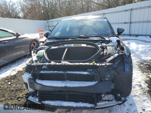 2022 Polestar 2 with VIN LPSED3KA8NL083323, listed as a Copart auction lot 89174045 with 29,338 mi miles and Salvage Title. Bid and sale history available at DreamBid. Image 5.