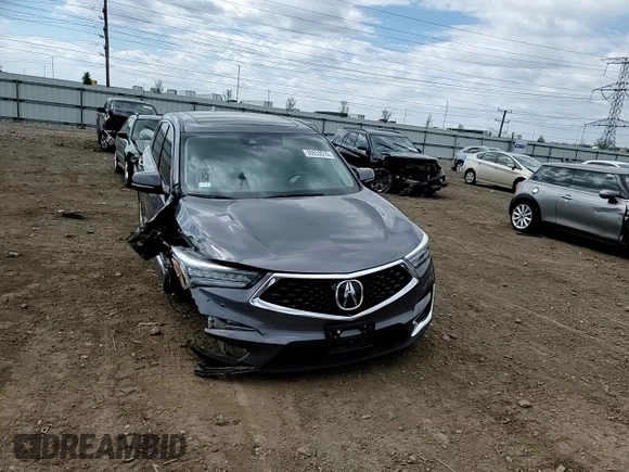 2020 Acura RDX with VIN 5J8TC2H30LL014029, listed as a Copart auction lot 55853515 with 46,441 mi miles and Salvage title. Bid and sale history available at DreamBid. Image 14.
