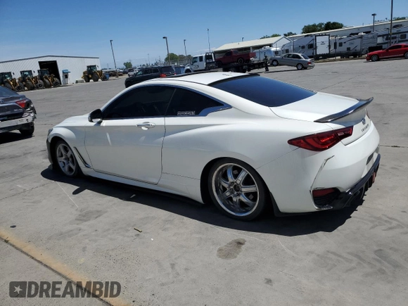 2017 Infiniti Q60 Premium с VIN JN1EV7EK0HM363951, выставлен на аукционе Copart как лот 56253565 с пробегом 92 025 миль миль и Списание • Salvage title. История ставок и продаж доступна на DreamBid. Изображение 2.