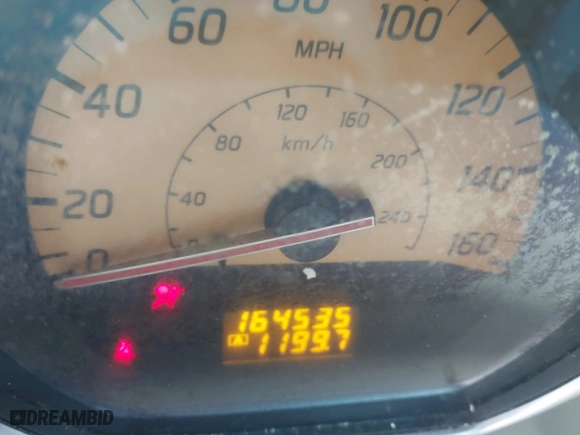 2005 Nissan Murano SE with VIN JN8AZ08T55W306340, listed as a IAAI auction lot 41553564 with 164,535 mi miles. Bid and sale history available at carsss.com. Image 7.