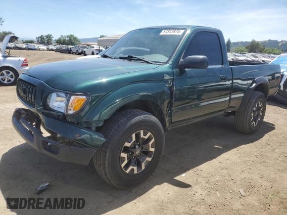 2002 Toyota Tacoma z VIN 5TENL42N72Z110771, wystawiony jako Copart lot #57313875 z przebiegiem 193 343 mil mil oraz Szkoda całkowita • Salvage title. Historia ofert i sprzedaży dostępna na DreamBid. Obrazek 1.